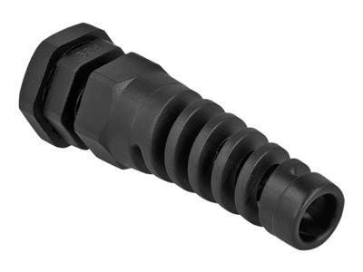 DELOCK Kabelverschraubung mit Zugentlastung PG9 schwarz