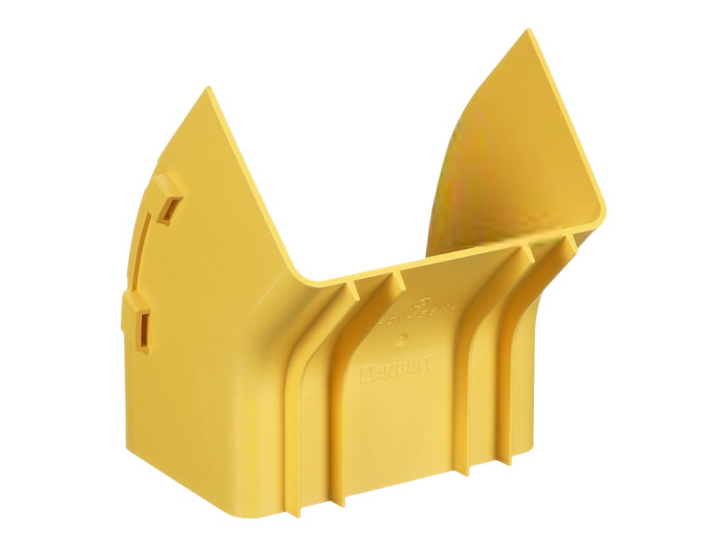 Panduit FiberRunner - Cable raceway angled fitting (vertical)