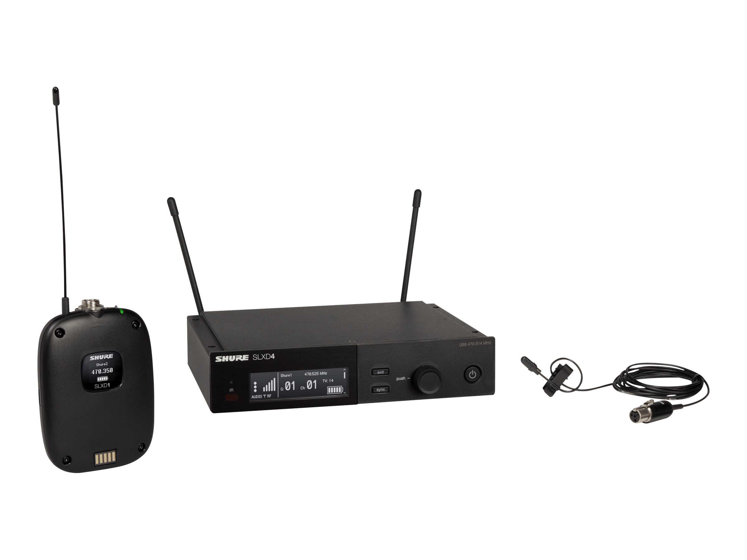 Shure SLX-D Wireless System SLXD14/DL4
