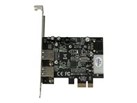 Startech 2 Port PCI Express (PCIe) SuperSpeed USB 3.0 Card Adapter with UASP - LP4 Power - Dual Port USB 3 PCIe Controller (P