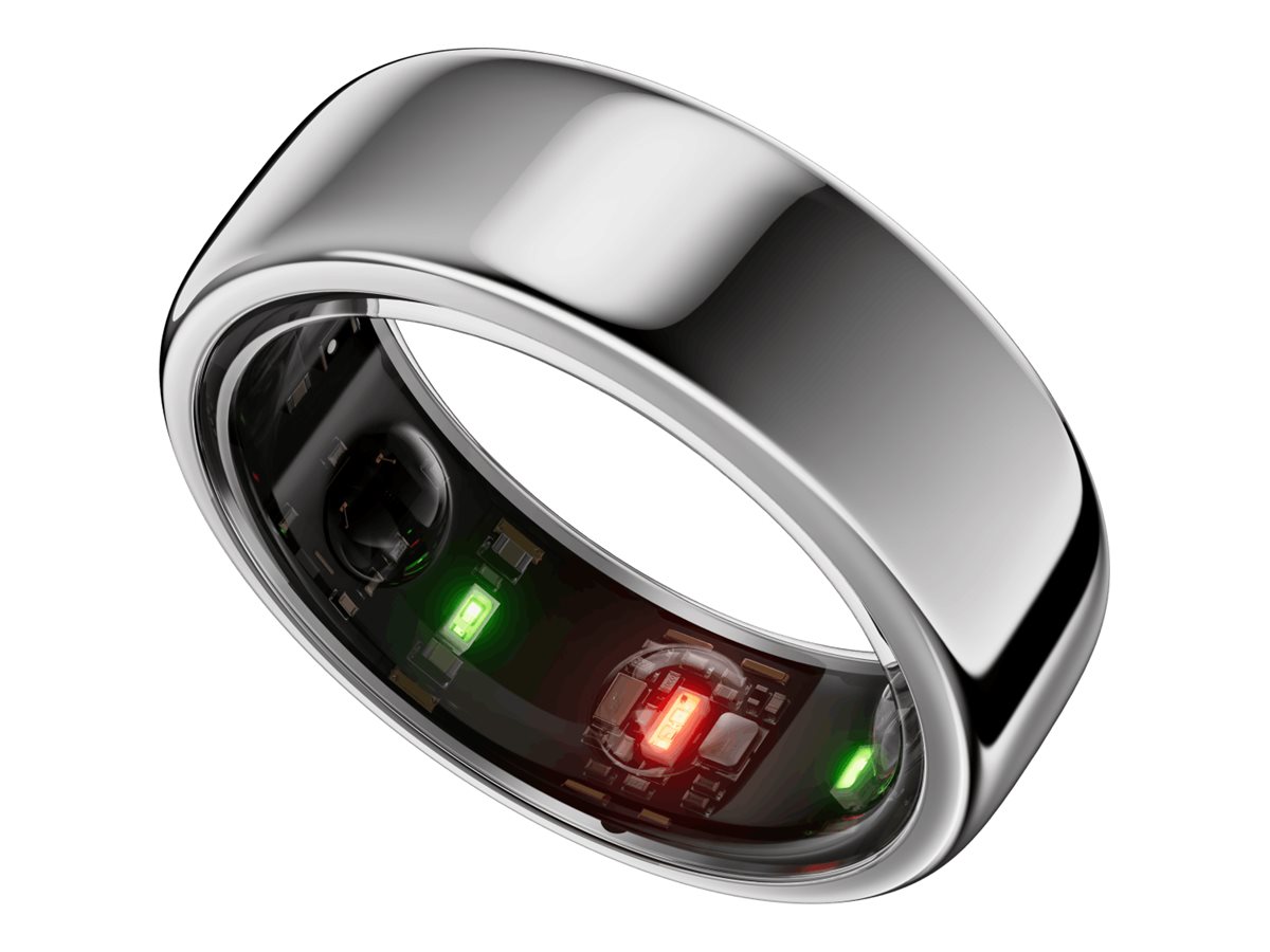 Oura Ring Horizon třetí generace inteligentní prsten - stříbrná