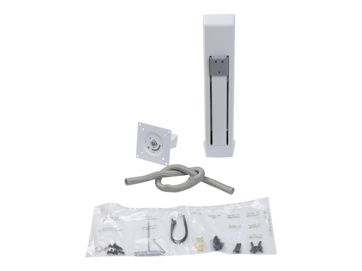 Ergotron WorkFit Single LD Monitor Kit upevňovací komponent - pro Displej LCD - bílá – foto 2
