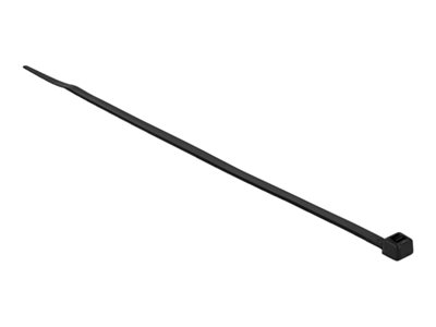DELOCK Kabelbinder kälteresistent L 200 x B 4,8 mm schwarz