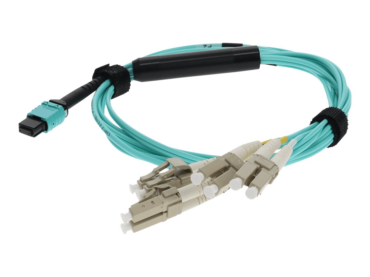 AddOn - Patch cable - LC/UPC multi-mode (M) to MPO/UPC multi-mode (F)