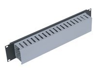 Triton 19'' vyvazovací panel 2U jednostranný černý