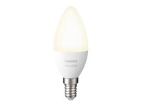 Philips Hue White LED-lyspære 5.5W A+ 470lumen 2700K Varmt hvidt lys