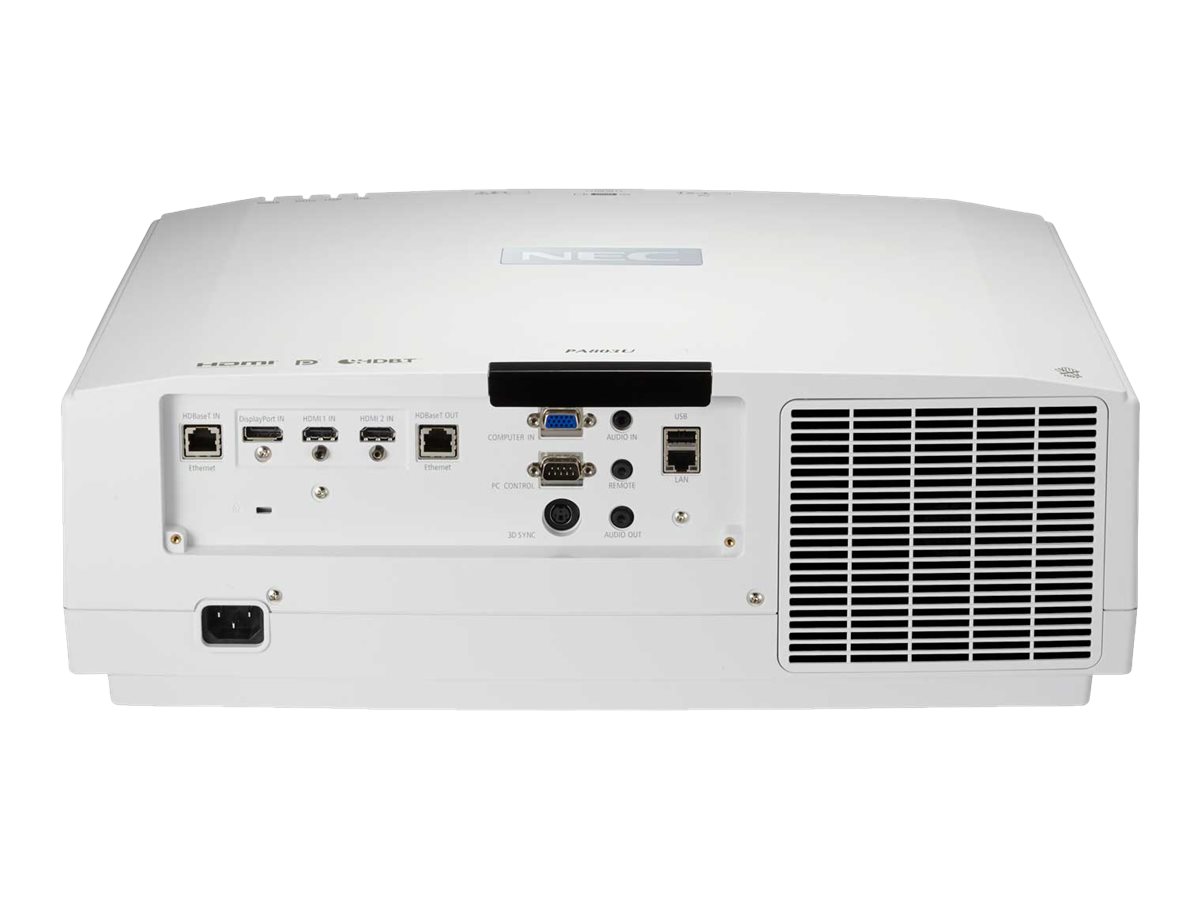 NEC PA803U - 3LCD projektor - bez objektivu - 3D - LAN – foto 4