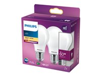 Philips LED-lyspære 7W E 806lumen 2700K Varmt hvidt lys