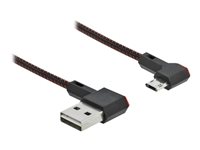 DeLOCK Easy USB 2.0 USB-kabel 20cm Sort