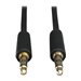 Tripp Lite 3ft Mini Stereo Audio Dubbing Cable 3.5mm Connectors M/M 3