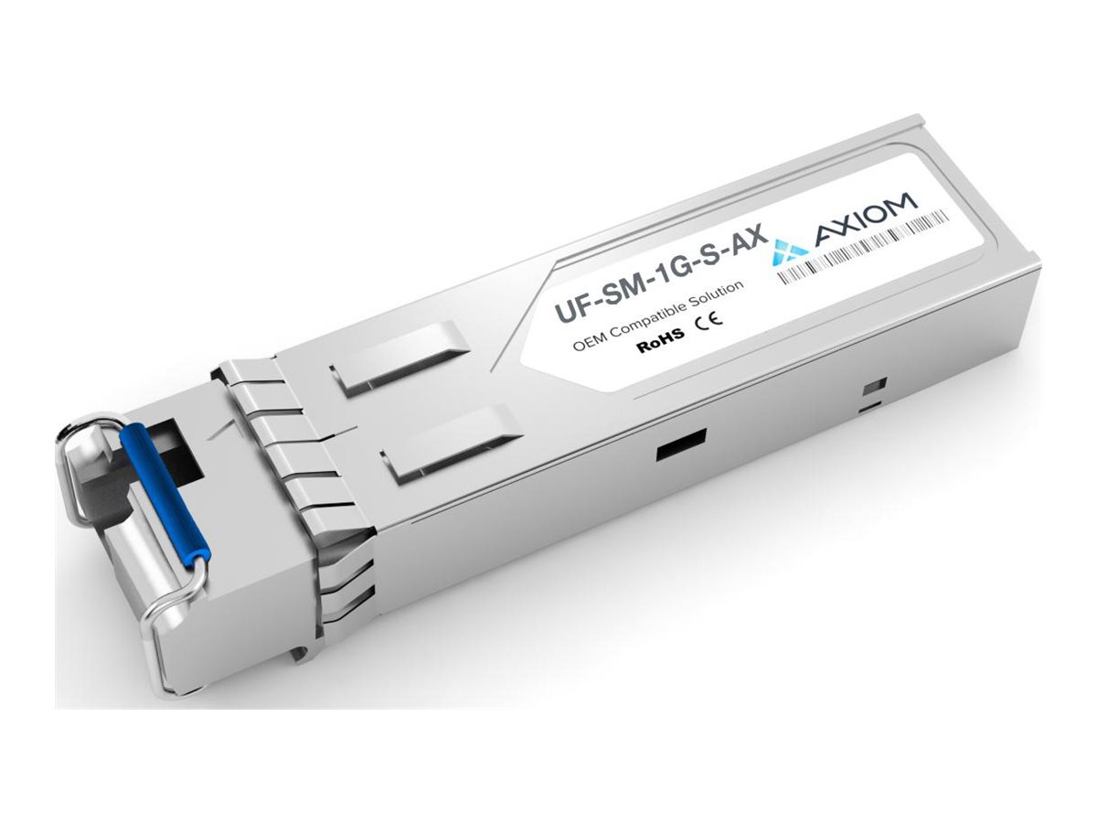 Axiom - SFP (mini-GBIC) transceiver module (equivalent to: Ubiquiti UF-SM-1G-S)