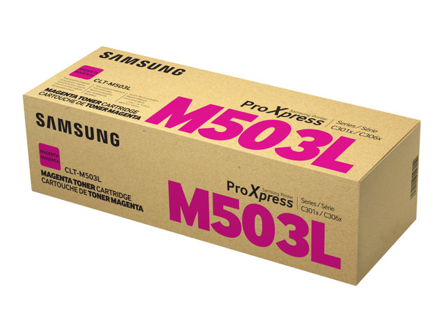 Image of Samsung CLT-M503L - High Yield - magenta - original - toner cartridge (SU281A)