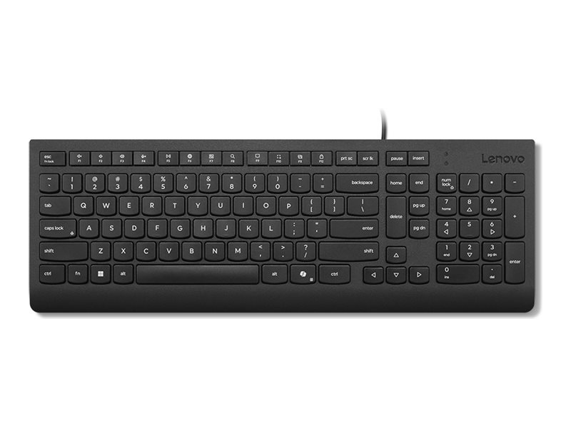 Lenovo Essential - klávesnice - český/slovenský - černá Vstupní zařízení