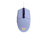 LOGI G203 Lightsync Gaming Mouse LILAC