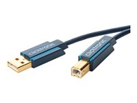 ClickTronic USB 2.0 USB-kabel 1.8m Grå