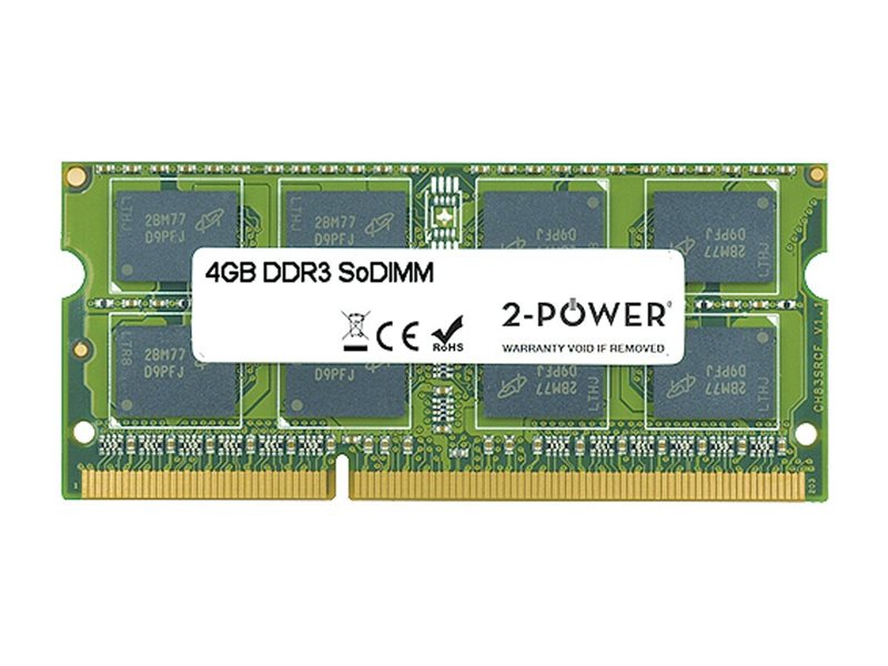 4GB MultiSpeed 1066/1333/1600 MHz SoDIMM – PSA