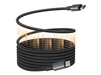 Vision Techconnect USB 3.2 USB Type-C kabel Sort