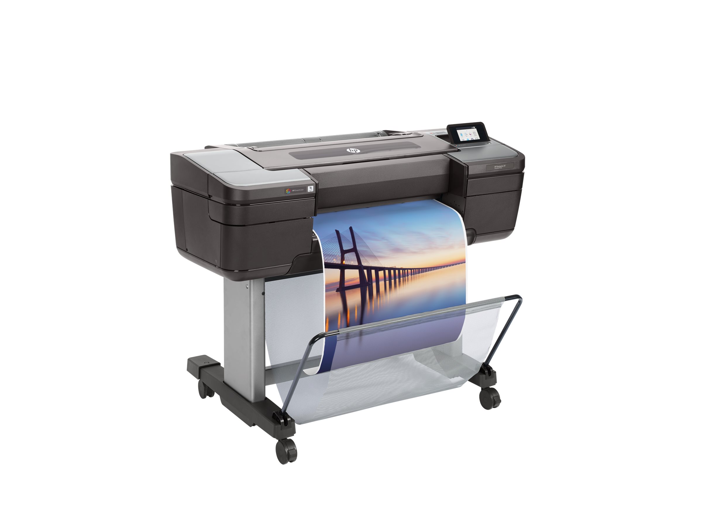 HP DesignJet Z9+ PostScript large-format printer colour Product shot Front 79950