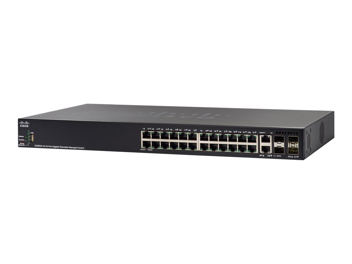 Cisco Small Business SG350X-24MP - switch - 24 ports - managed - rack-mountable