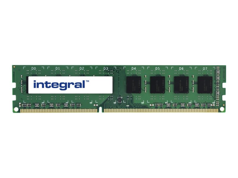 An image of Integral - DDR3 - module - 4 GB - DIMM 240-pin - 1600 MHz / PC3-12800 - unbuffered