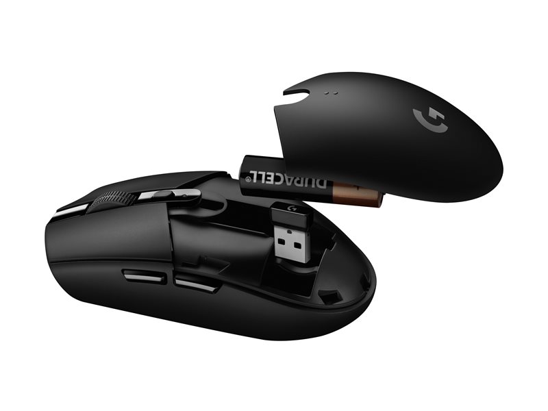 Logitech G G305 - souris - 2.4 GHz - noir