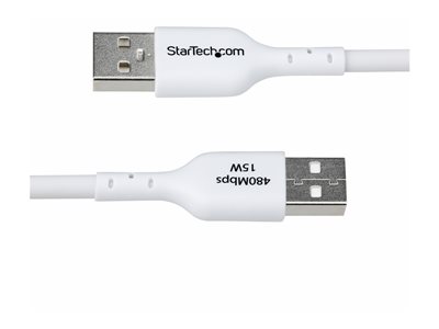 STARTECH 3m USB-A auf USB-C Ladekabel - USB2AC3MNCWHE