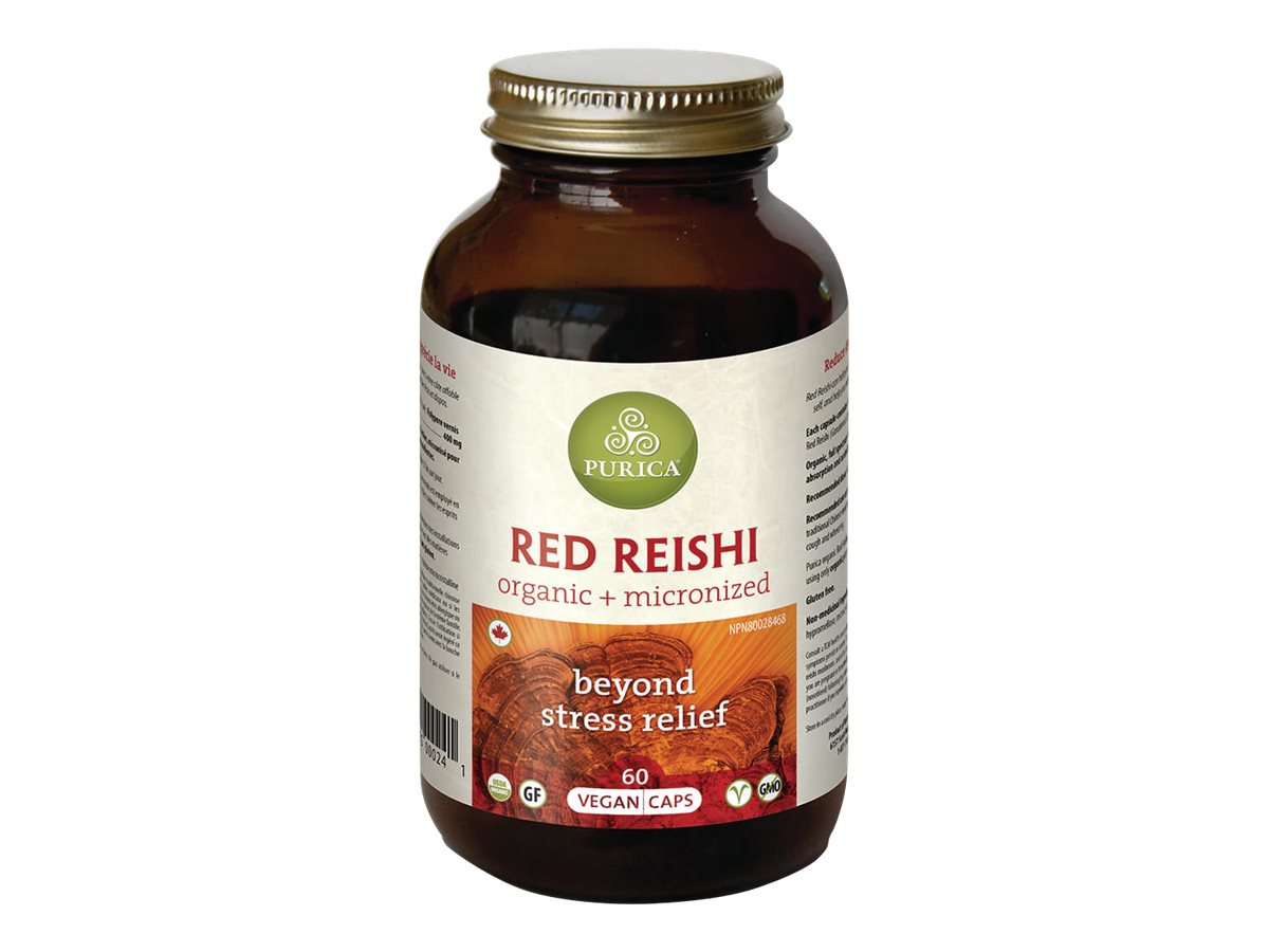 Purica Red Reishi Beyond Stress Relief Capsules - 60s