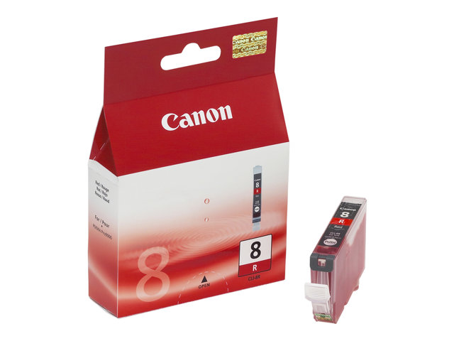 Image of Canon CLI-8R - red - original - ink tank