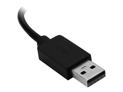 StarTech.com 4 Port USB 3.0 Hub, USB Type-A Hub with 1x USB-C & 3x USB-A (SuperSpeed 5Gbps), USB Bus or Self-Powered, Portable USB 3.1/USB 3.2 Gen 1 BC 1.2 Charging Hub w/ Power Adapter - Windows/macOS/Linux (HB30A3A1CSFS)