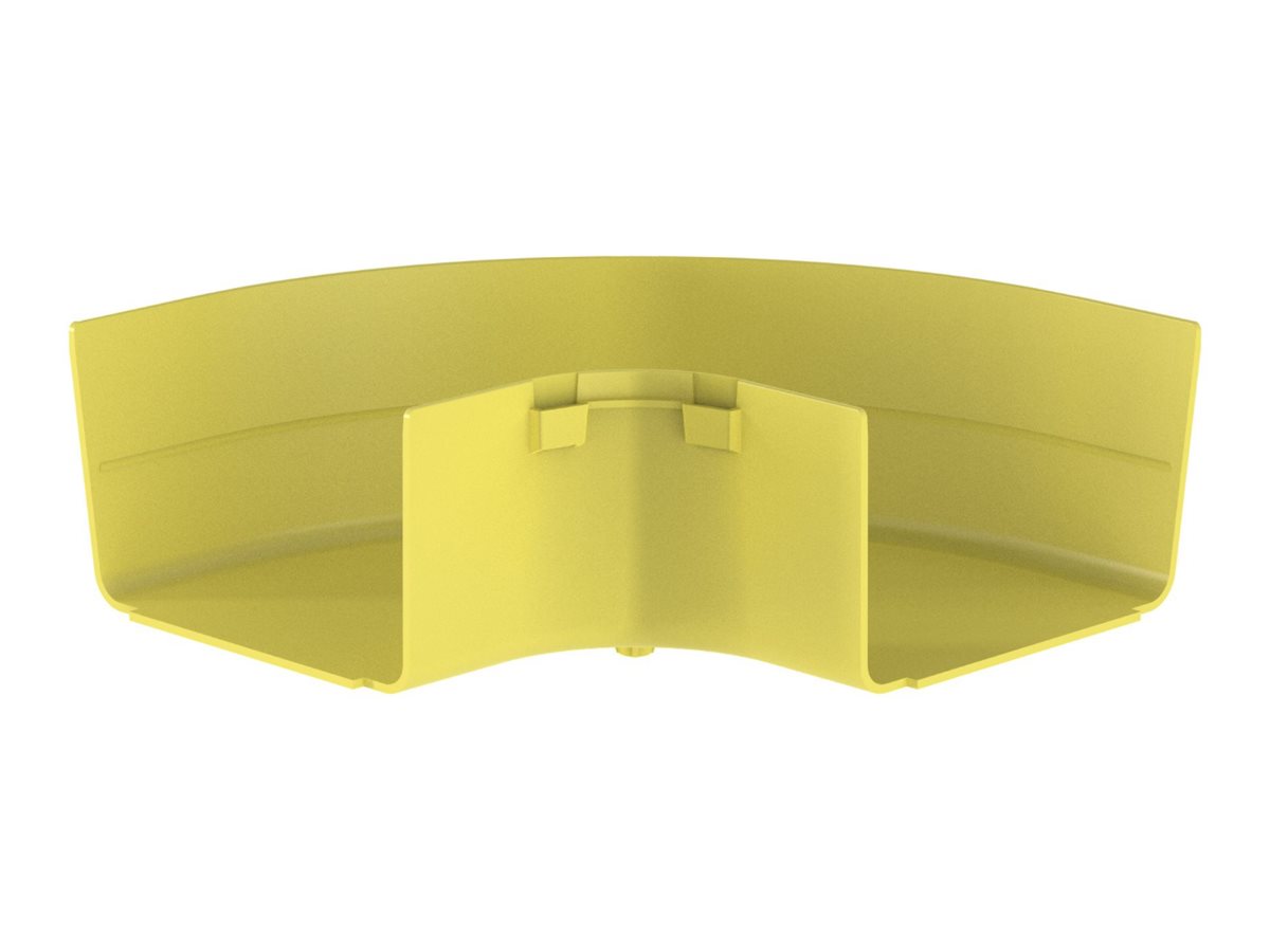 Panduit FiberRunner - Cable raceway right angle fitting (horizontal)