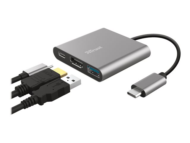 TRUST Adaptateur DALYX USB-C 3 en 1 HDMI