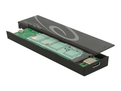 DELOCK Gehäuse ext. M.2 SSD > SuperSpeed USB-C 3.1 Gen2 Bu