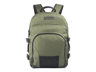 TechProducts360 Tech Pack Notebook carrying backpack 16INCH green