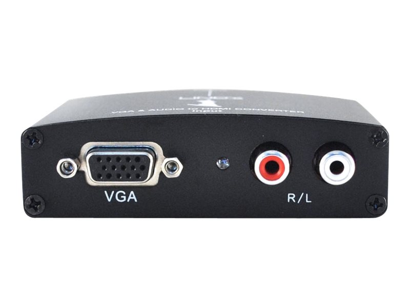 Convertisseur VGA & audio vers HDMI
