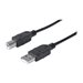 USB-A to USB-B Cable, 3m, Male to Male, 480 Mbps (