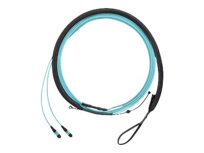 Panduit QuickNet PanMPO Round Harness Cable Assemblies - network cable - 2 m - aqua