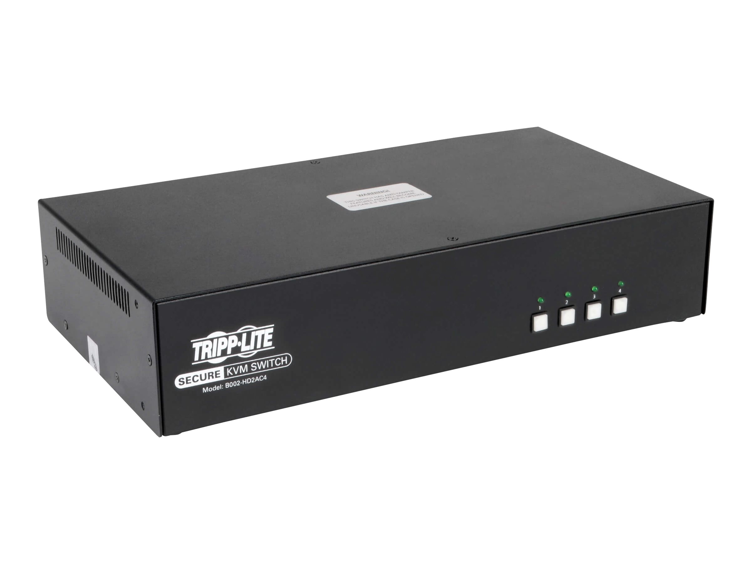 Tripp Lite Secure KVM Switch, HDMI to DisplayPort, Dual Monitor
