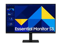 Samsung Essential S3 S27D300GAU - S30GD Series - LED monitor - Full HD (1080p) - 27"