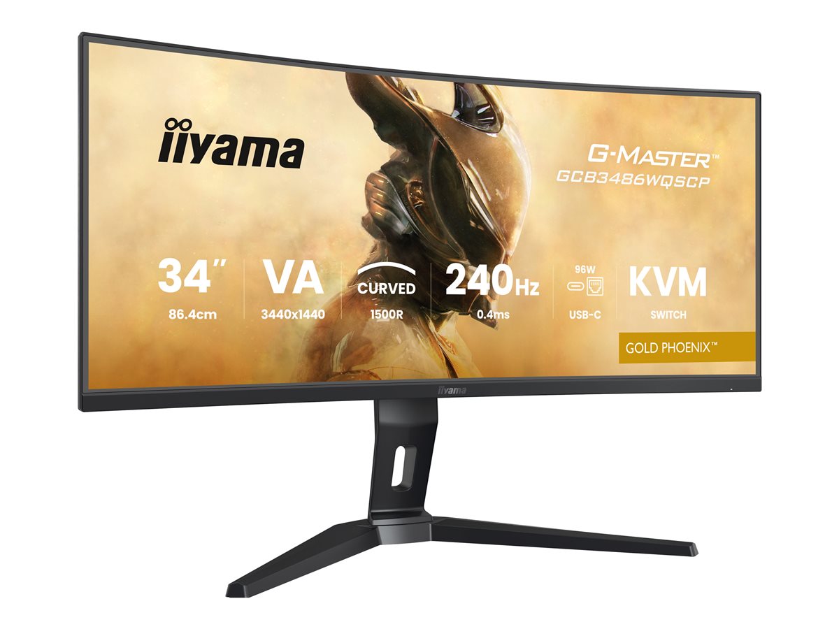 iiyama G-MASTER Gold Phoenix GCB3486WQSCP-B1 - LED monitor - zakřivená - 34" - HDR – foto 6