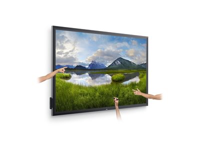 Dell P8624QT - 217 cm (86") Diagonalklasse (217.427 cm (85.6") sichtbar) LCD-Display mit LED-Hintergrundbeleuchtung - interaktiv - mit Touchscreen (Multi-Touch) - 4K UHD (2160p) 3840 x 2160