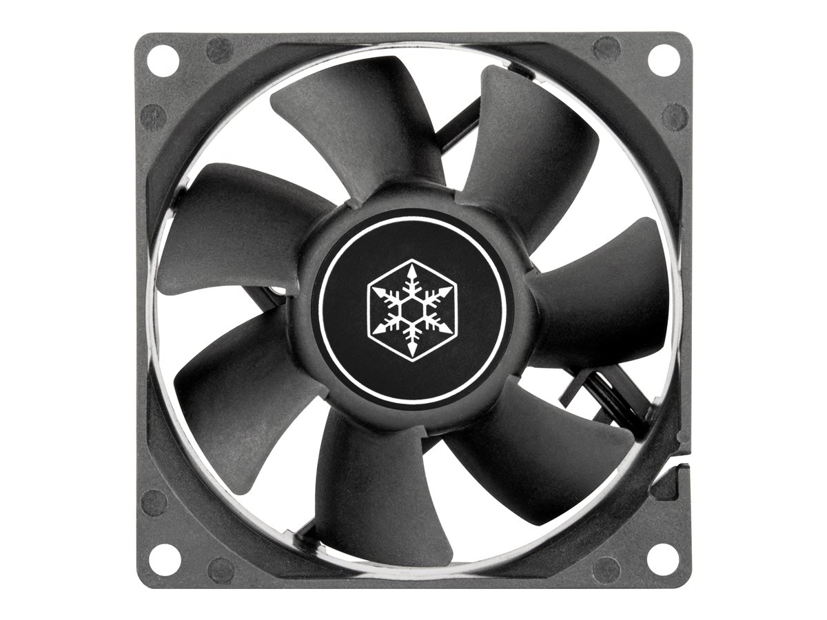 SilverStone FN80 case fan high Product shot Front 79800