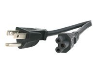 StarTech 3ft (1m) Laptop Power Cord, NEMA 5-15P to C5 (Clover Leaf), 10A 125V, 18AWG, Notebook/Laptop Replacement Charger Cord, Printer Cable, NEMA5-15P to IEC 320 C5 - Power Brick Cord - UL Listed