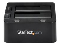 Startech Dual-Bay USB 3.0 to SATA Hard Drive Docking Station, USB Hard Drive Dock, External 2.53.5 SATA IIIIII, SSDHDD Dockin