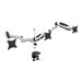 Amer Mounts HYDRA3XL mounting kit - for 3 LCD disp