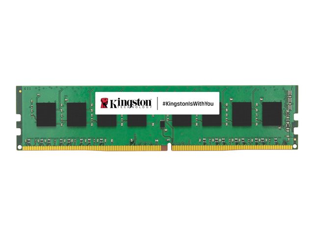 Image of Kingston ValueRAM - DDR4 - module - 16 GB - DIMM 288-pin - 2666 MHz / PC4-21300 - unbuffered