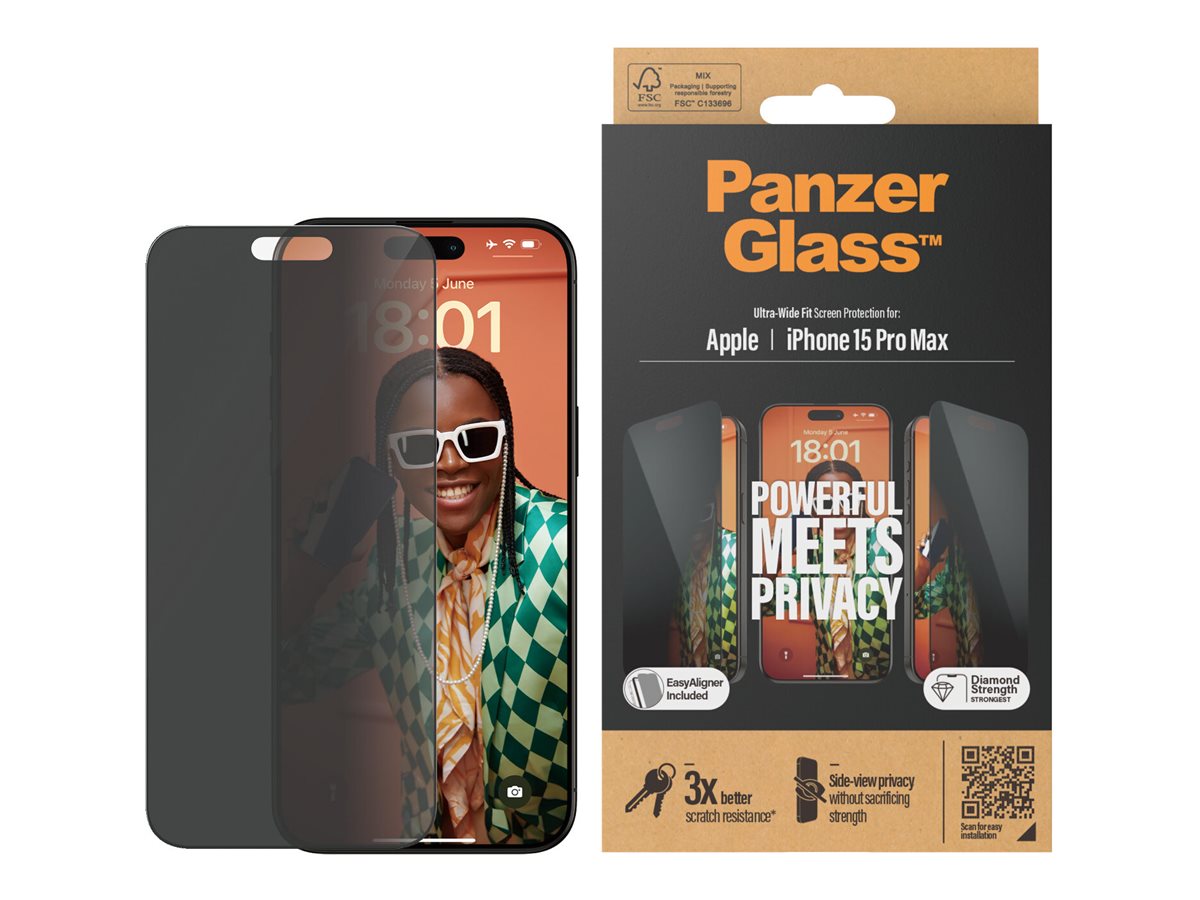PanzerGlass Privacy Apple iPhone 15 Pro Max – foto 2
