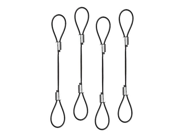LINDY Cable Adapter Tethers - Pack of 4