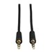 Eaton Tripp Lite Series 3.5mm Mini Stereo Audio Cable for Microphones, Speakers and Headphones (M/M), 25 ft. (7.62 m)