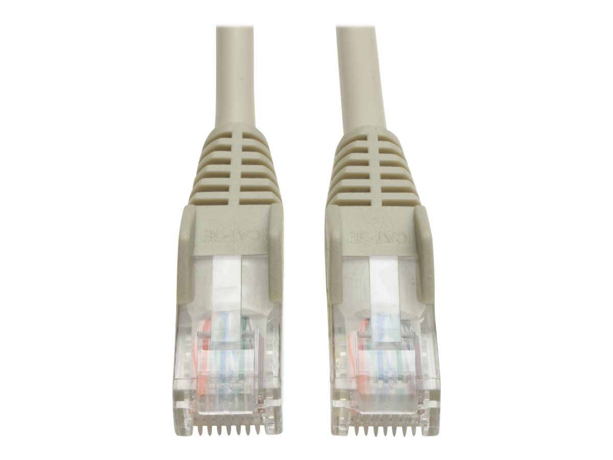 Tripp Lite 150ft Cat5e Cat5 Snagless Molded Patch Cable RJ45 M/M Gray 150'