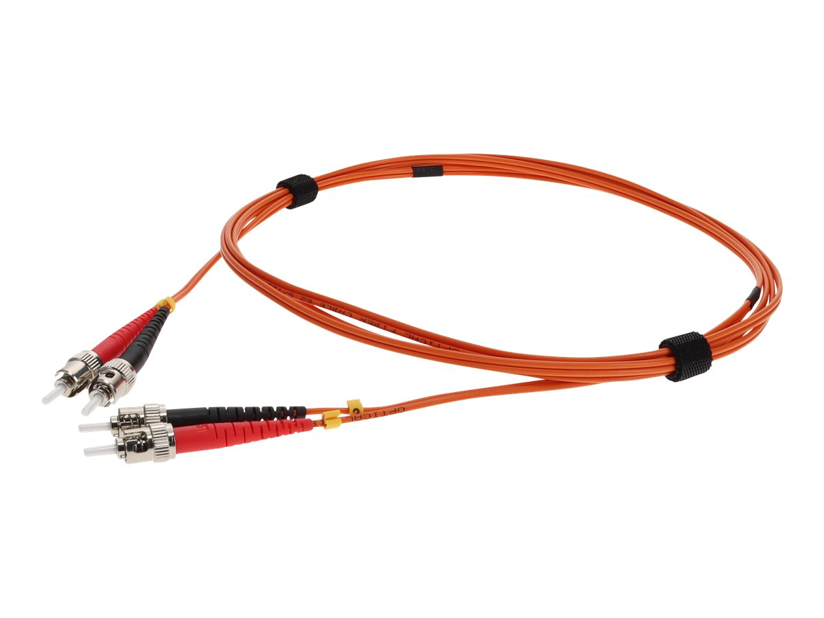 AddOn 2m ST OM1 Yellow Patch Cable
